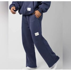 Comfrt Affirmation Dark Blue Straight Leg Sweatpants 3XL